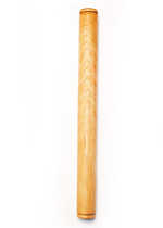 column rolling pin in maple wood